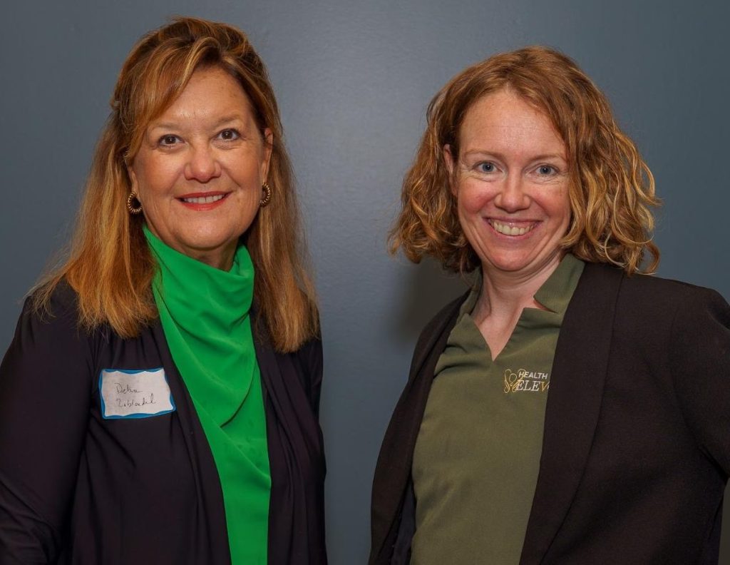 Amy Underwood with mentor Debra Zabloudil