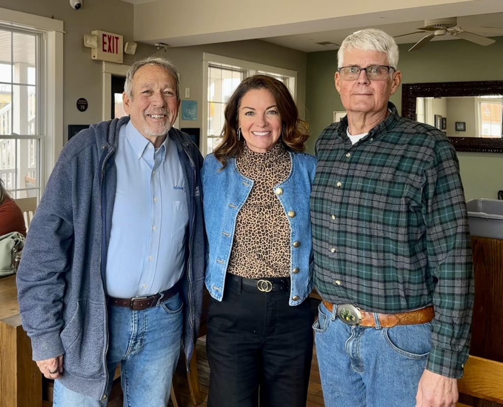 Mike, Elizabeth, Ross Stein