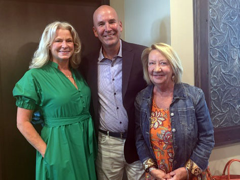 Their open house in Dowagiac. Sean Winters and his wife
